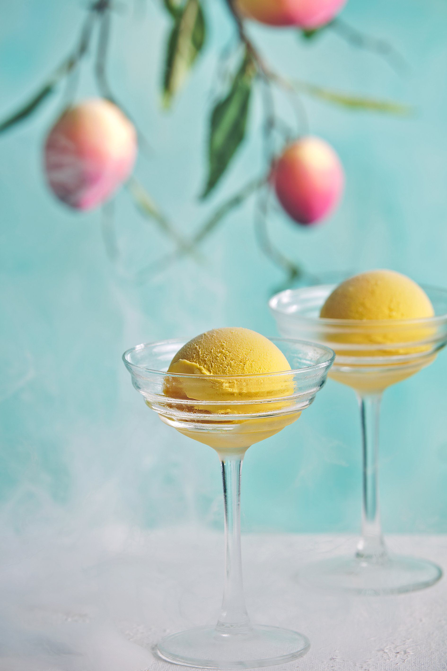 Gelat casolà de préssec