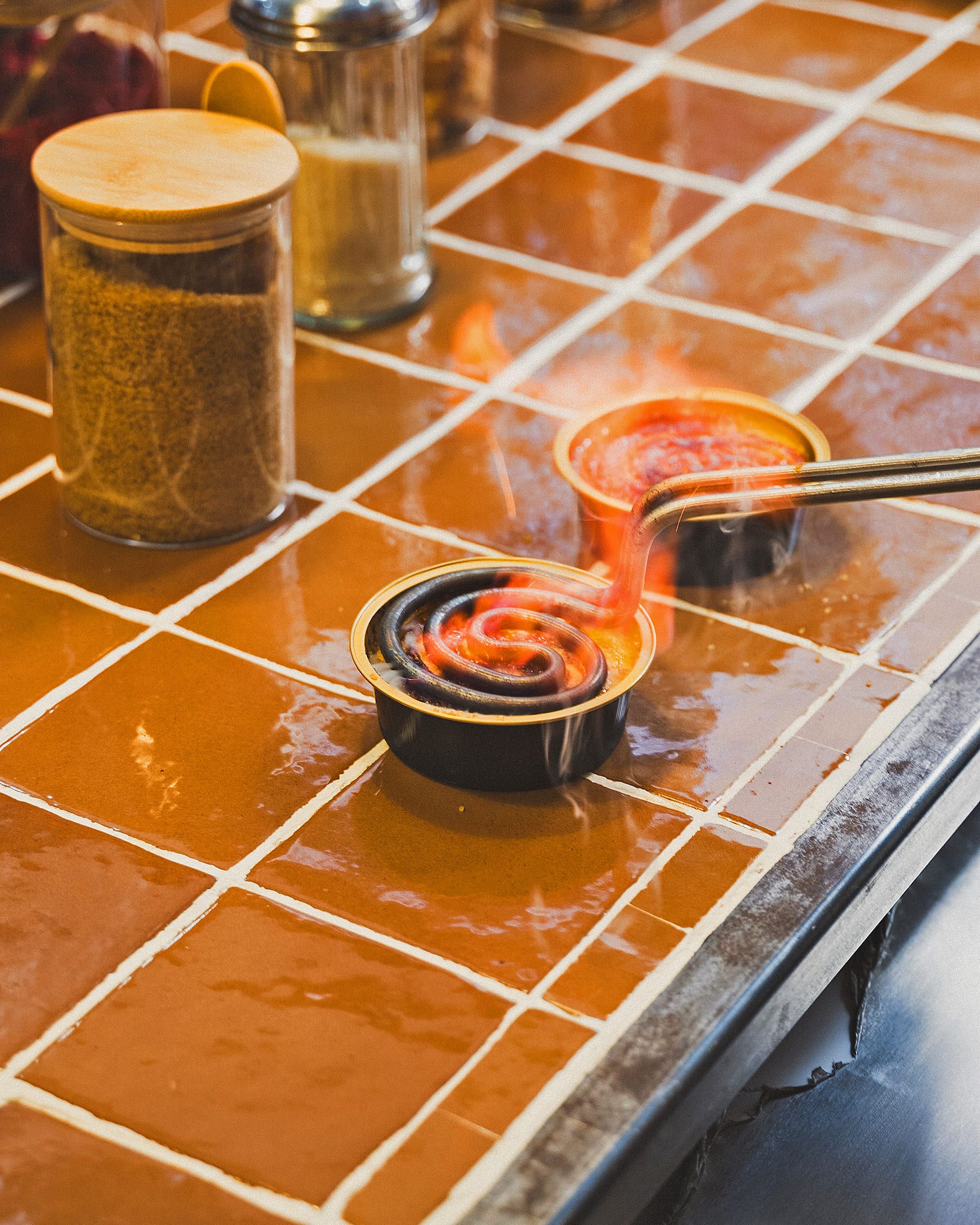Crema catalana de la botiga Sucre Cremat (Barcelona)