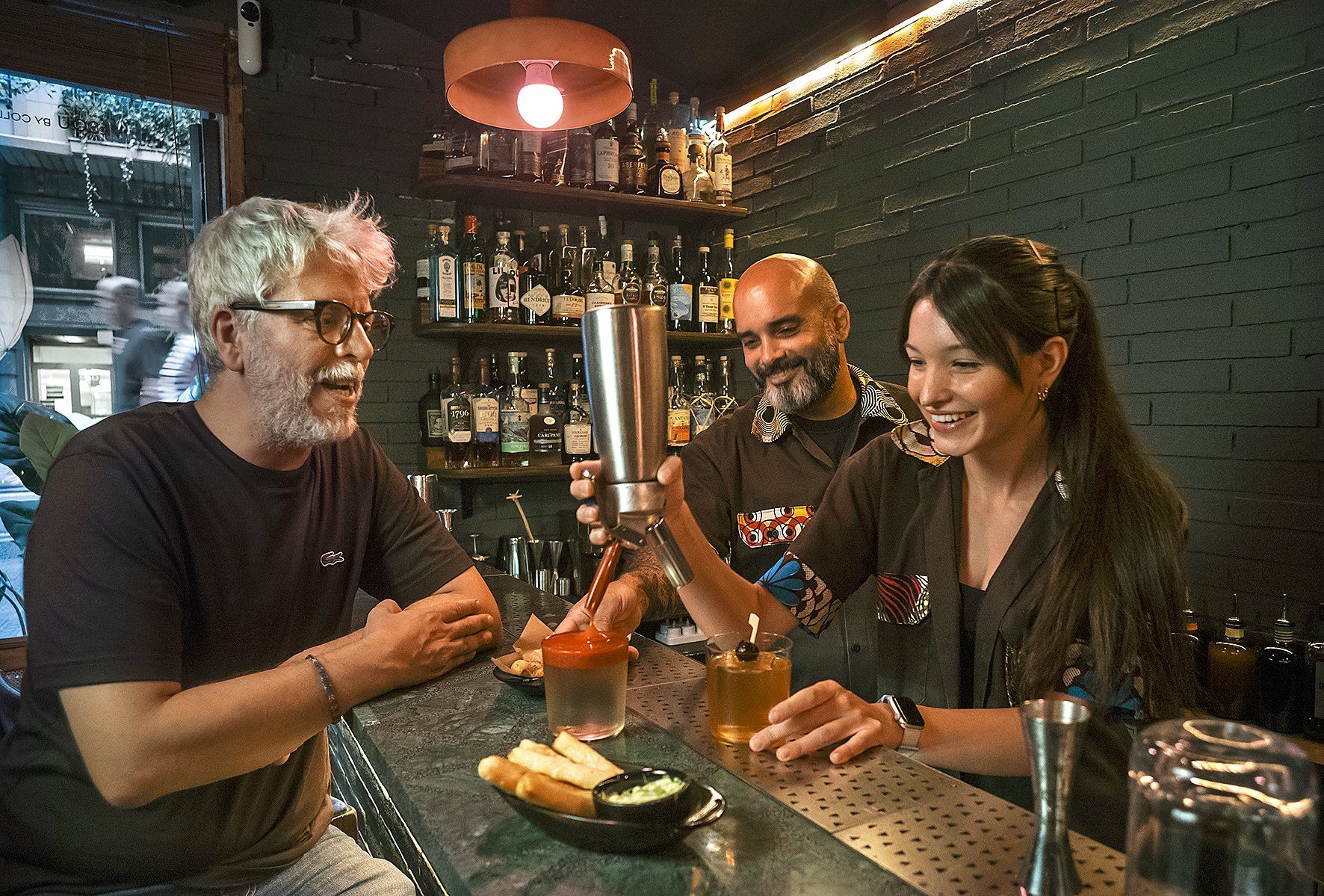 Òscar Broc a la cocteleria Vesou