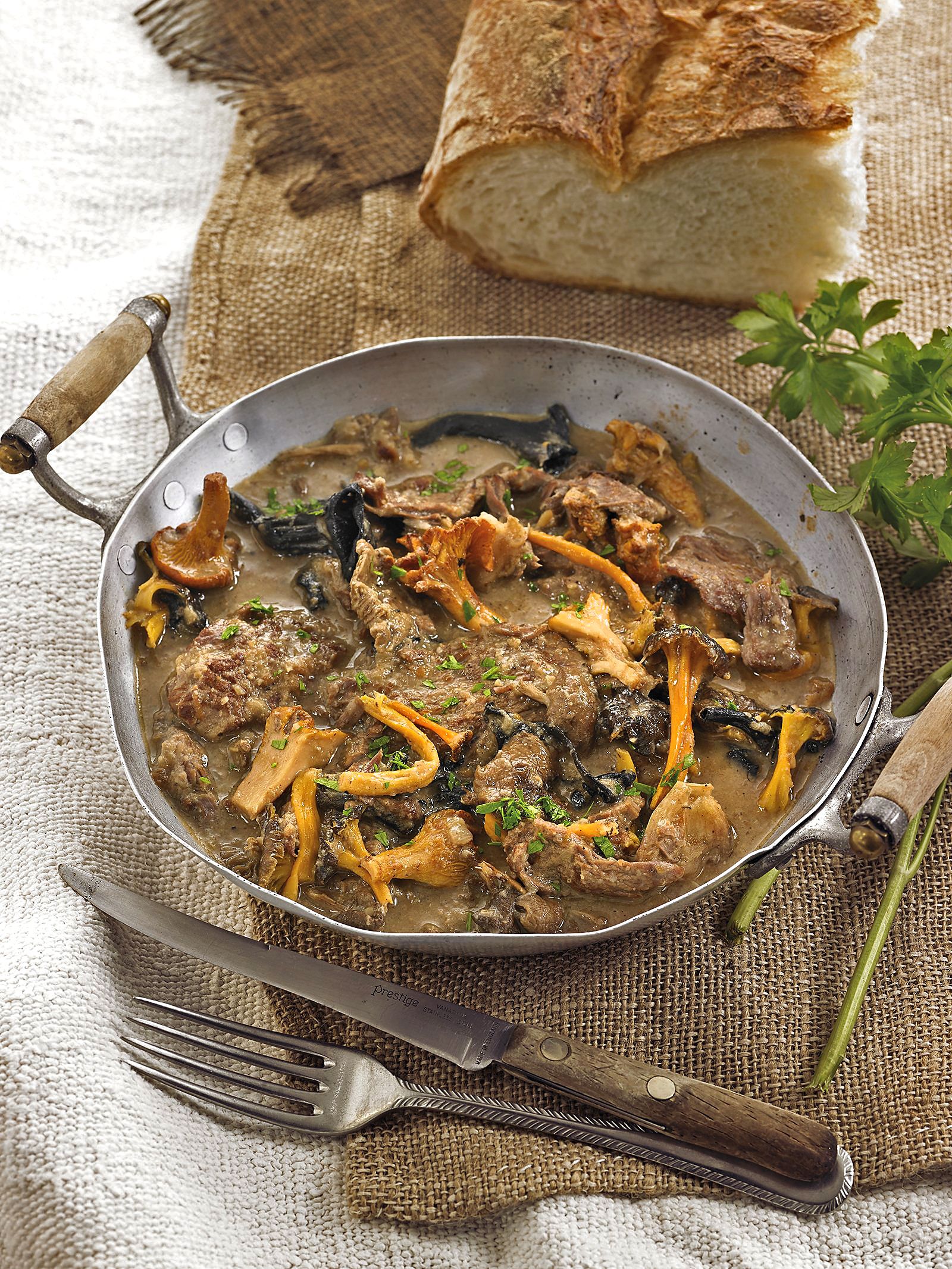 Fricandó de vedella Fricandó de vedella