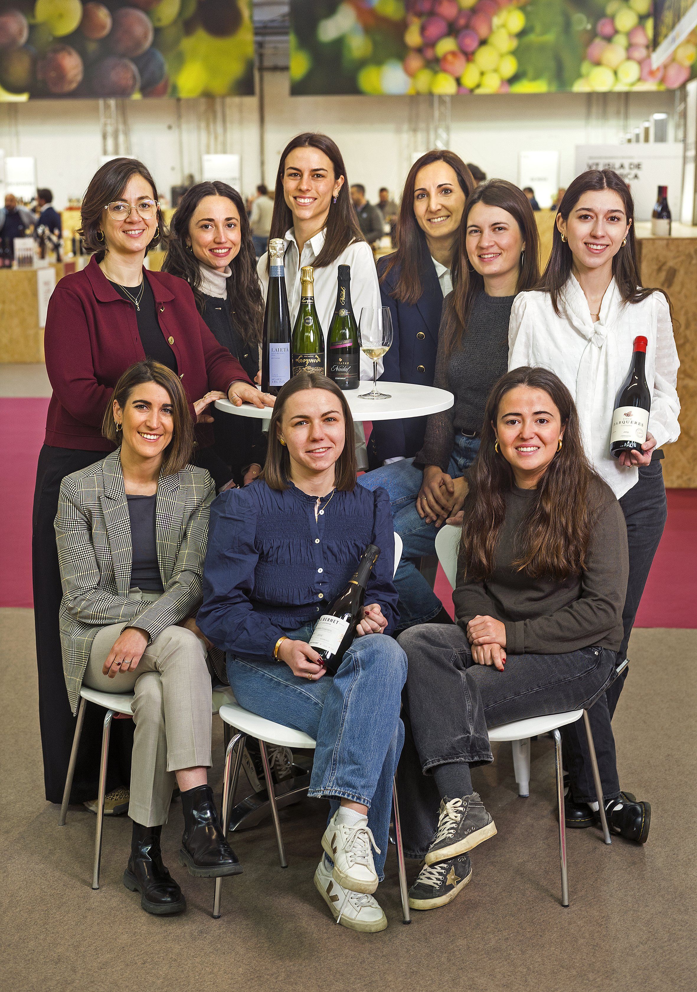 Les protagonistes del reportatge van coincidir a principis de febrer a la Barcelona Wine Week