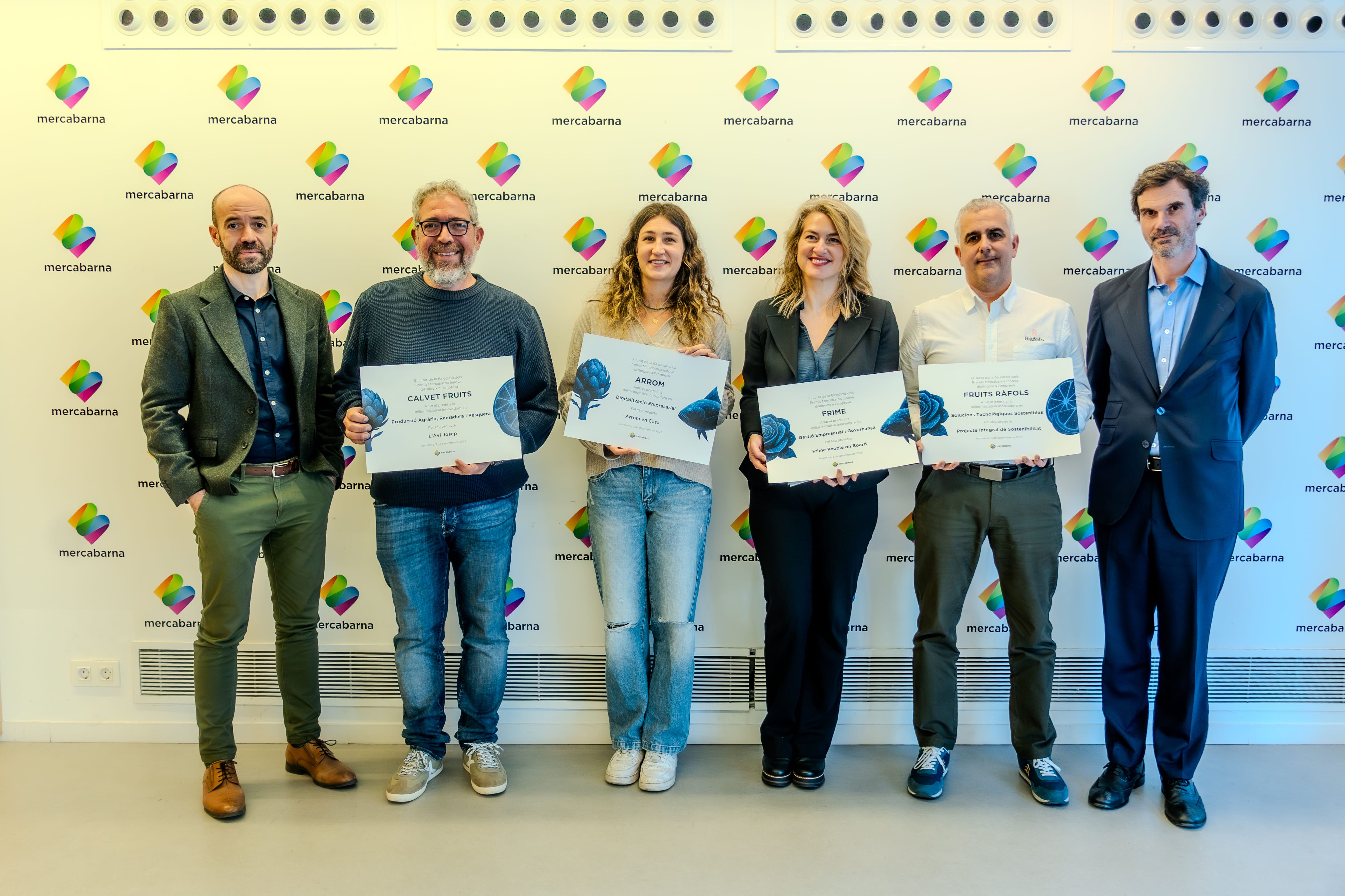 Entrega de la sexta edición de los premios Mercabarna Innova