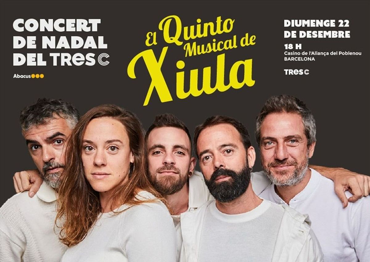 'El Quinto Musical' de Xiula, al concert de Nadal del TresC