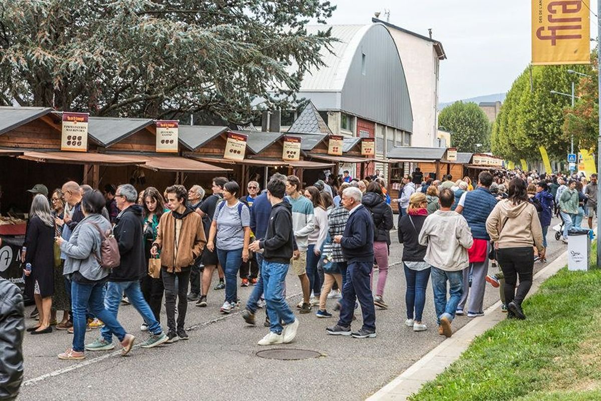 Una instantània de la Fira de Sant Ermengol del 2023