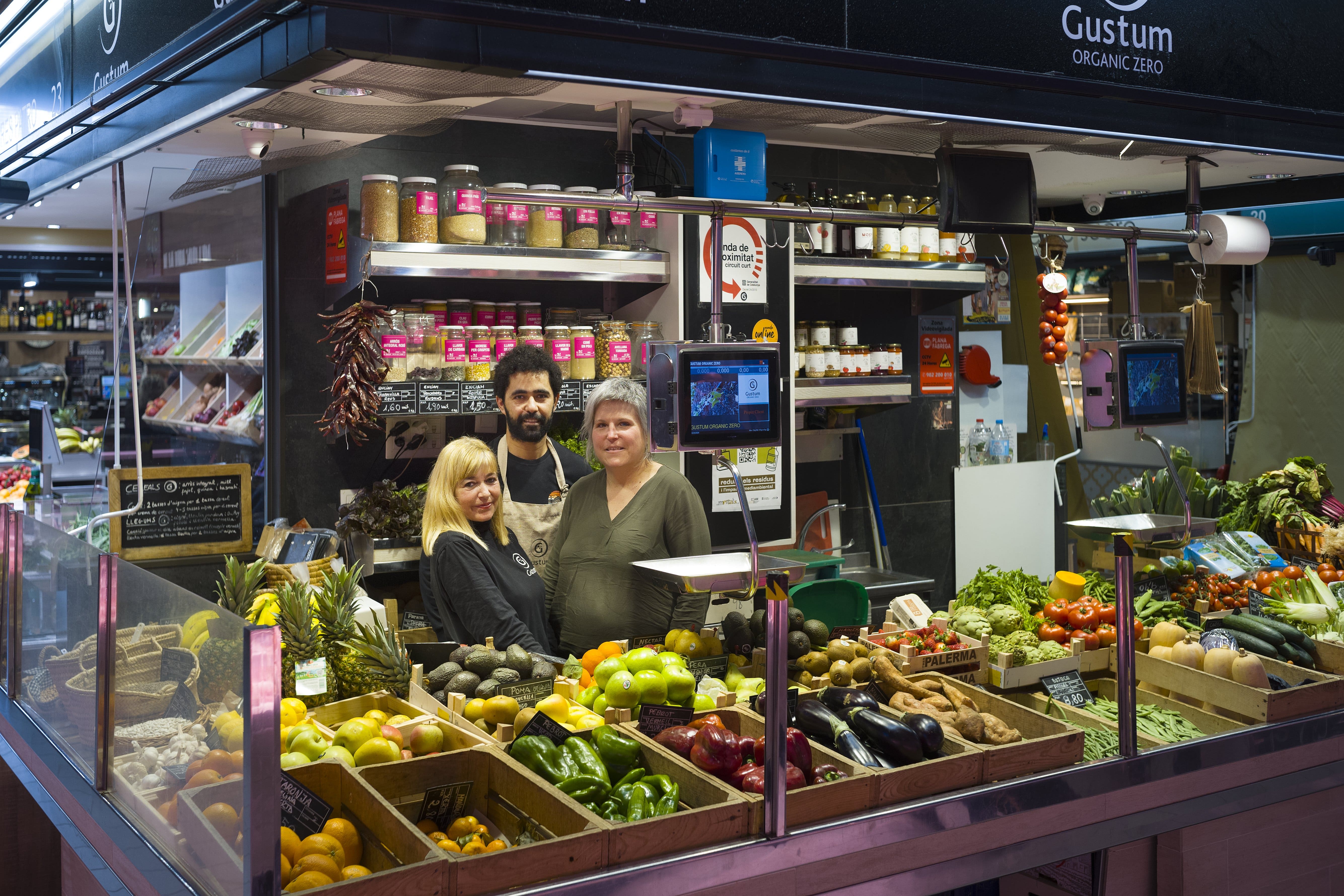 Lidia Privat, Younes El Kassimi i Marta Lafuerza a Gustum Organic Zero. Tres gladiadors a la Tàrraco contemporània