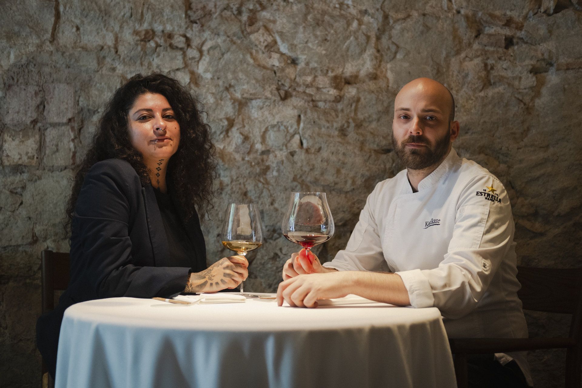 Enric Buendía i Camila Delani, xef i cap de sala de Kamikaze