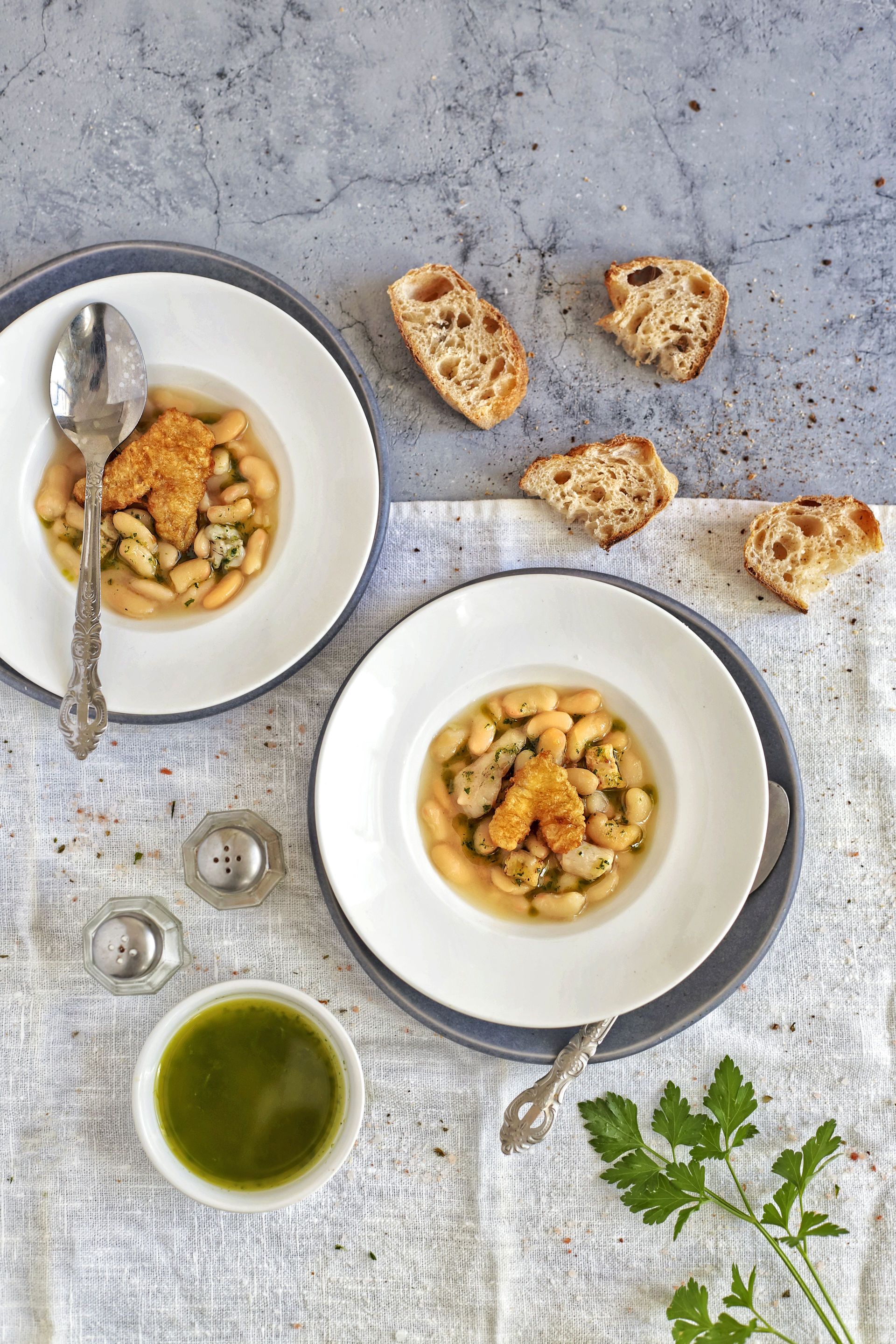 Tripa de lluç amb mongetes del ganxet Tripa de lluç amb mongetes del ganxet