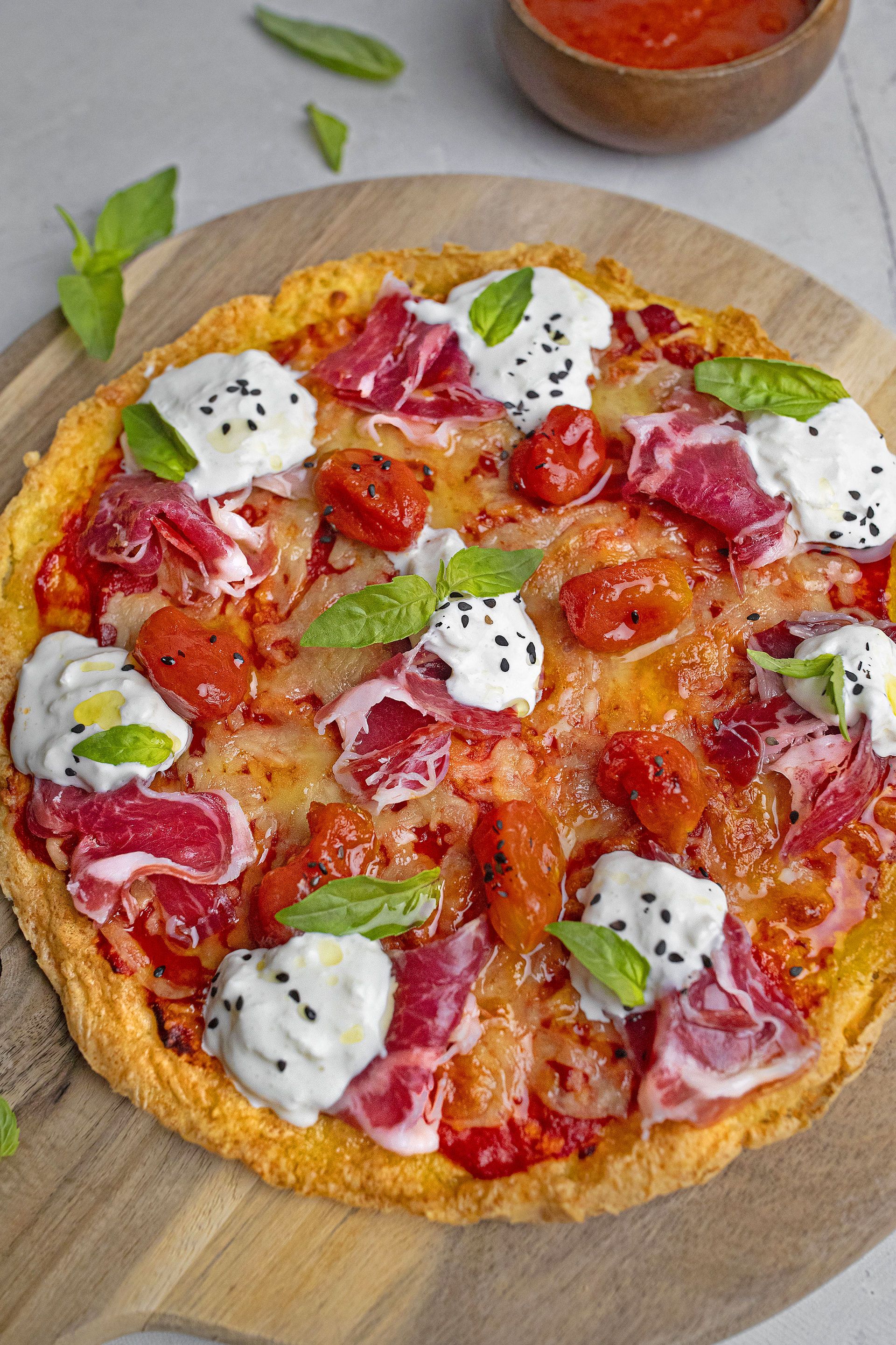 Pizza sense farina Pizza sense farina