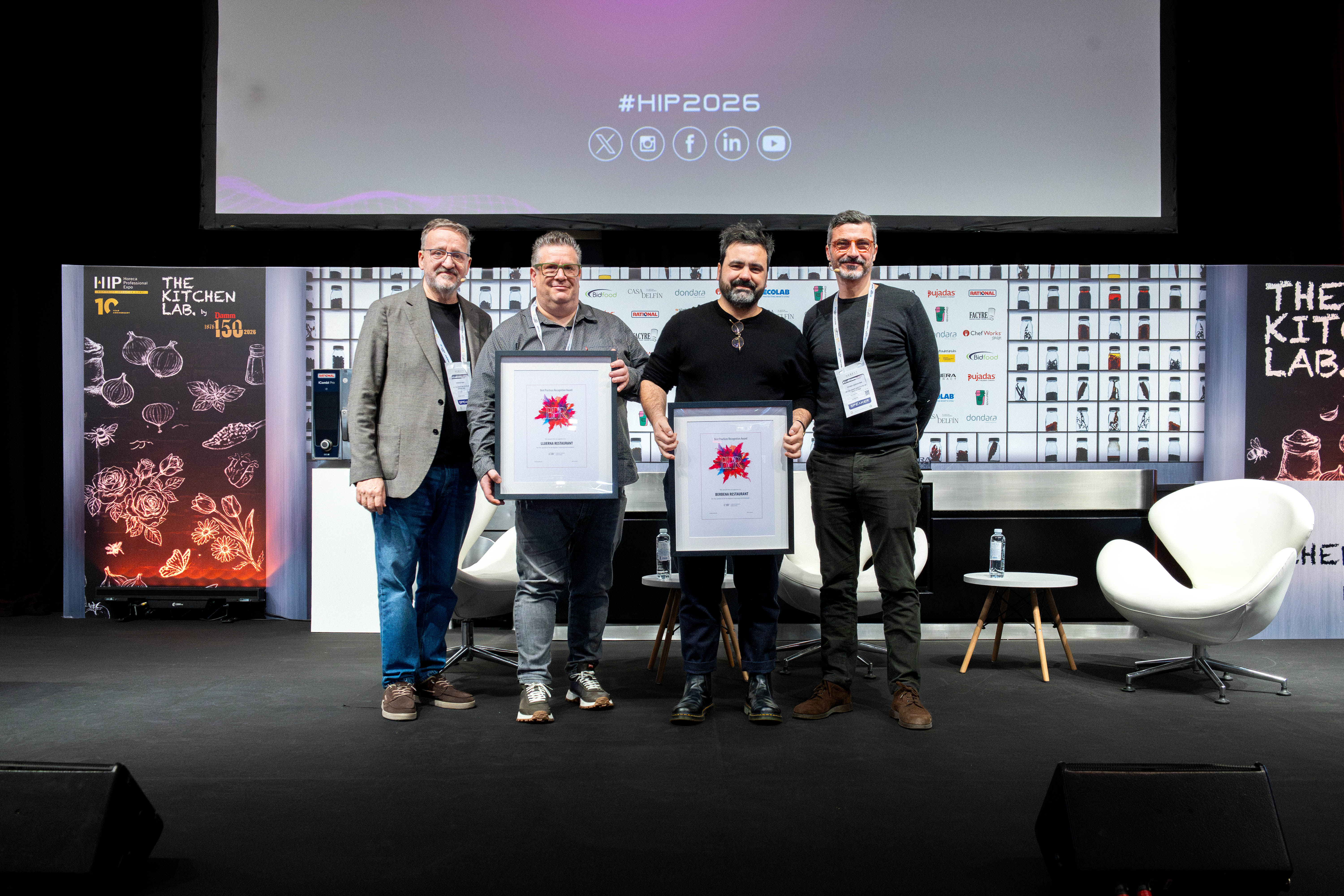 Berbena i Lluerna reben el premi BPR