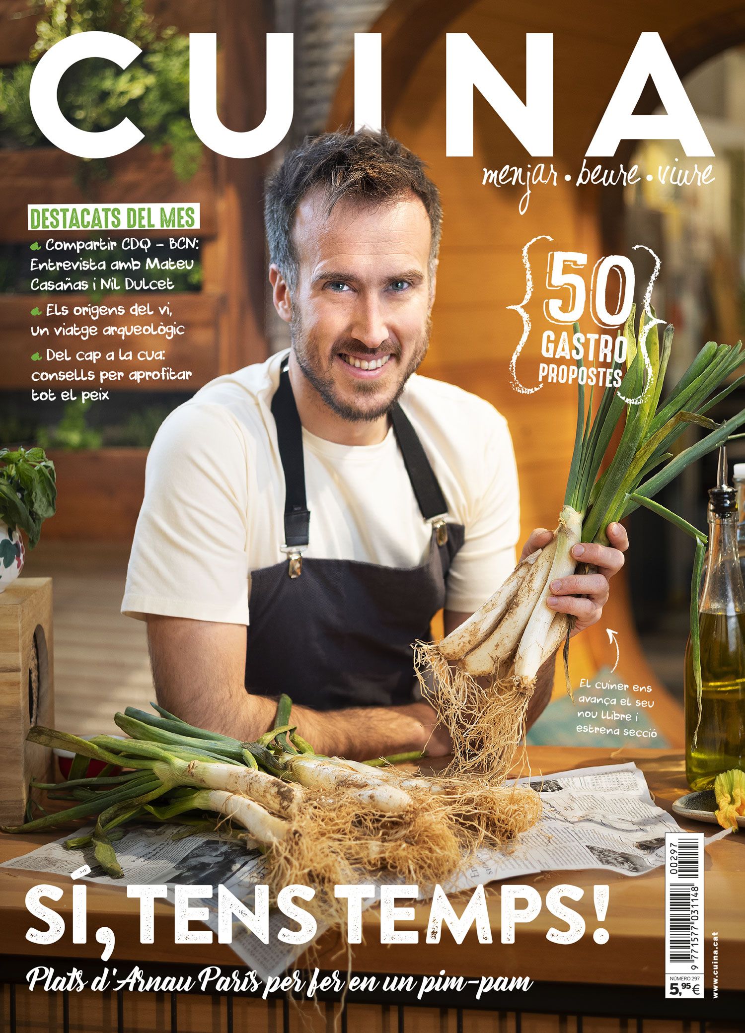 Portada del número 297 del CUINA