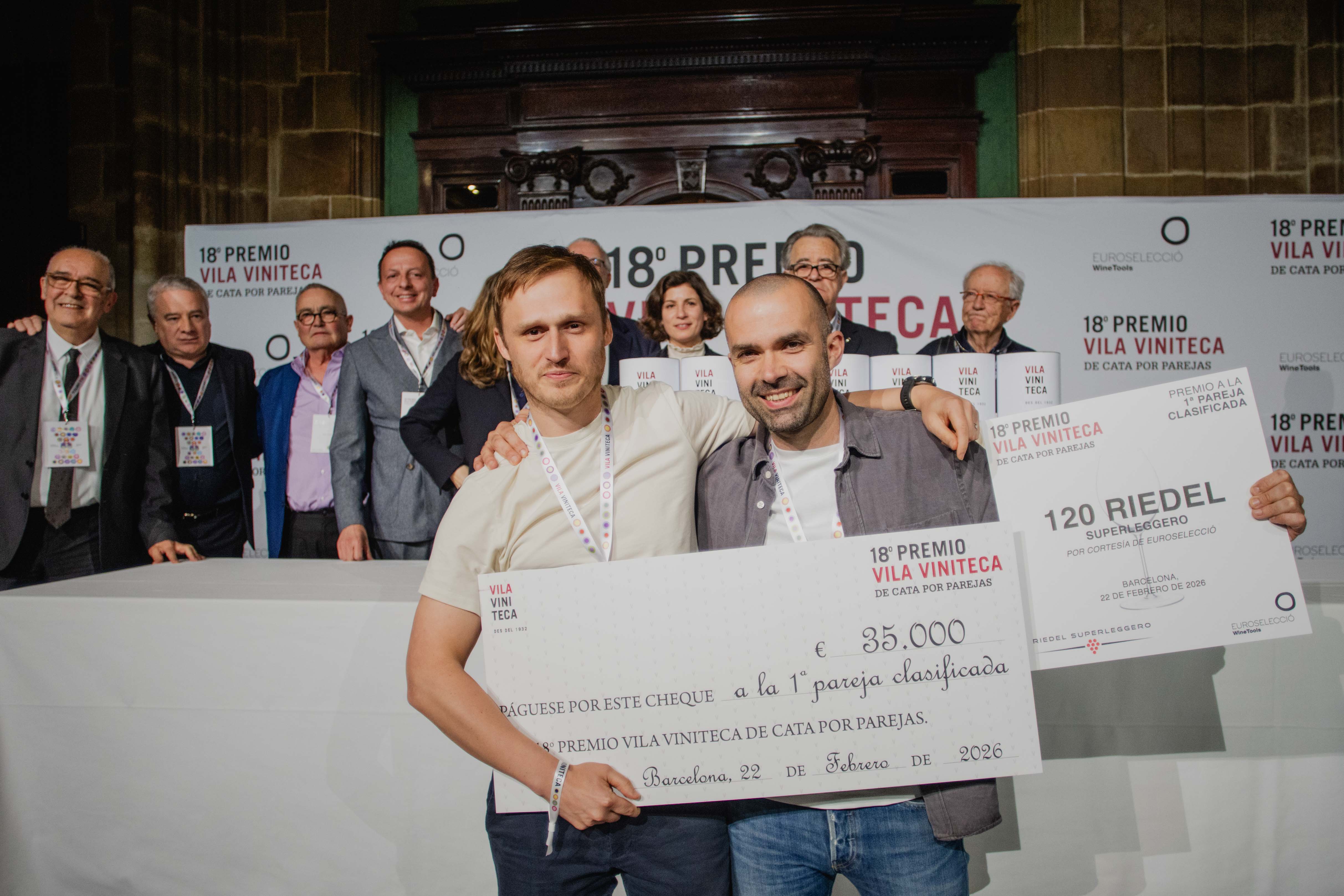 Álvaro Ribalta i Thomas Luke Parker, guanyadors del Tast per Parelles Álvaro Ribalta i Thomas Luke Parker, guanyadors del Tast per Parelles