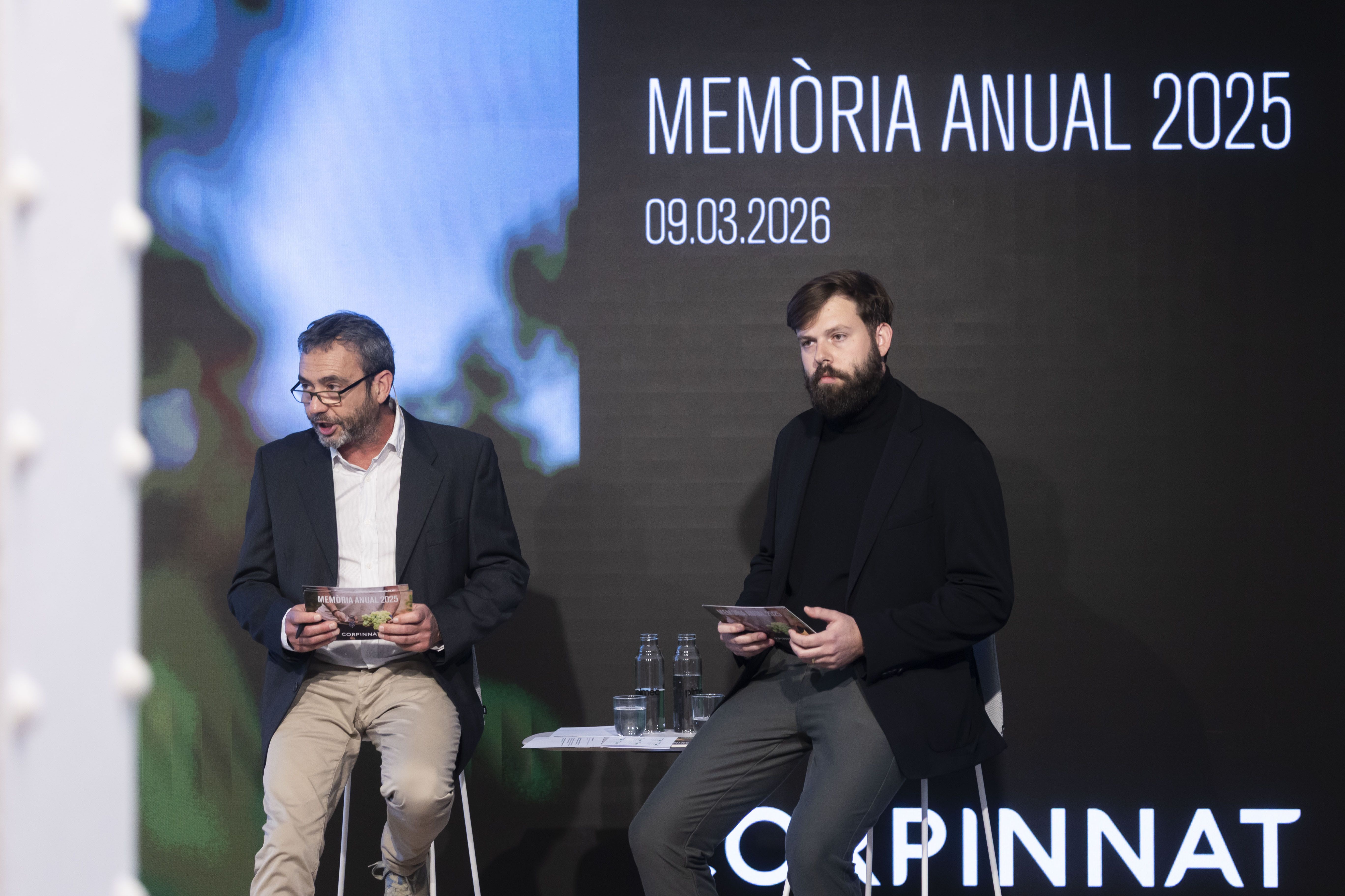 Pere Llopart y Roc Gramona, presidente y vicepresidente de Corpinnat.
