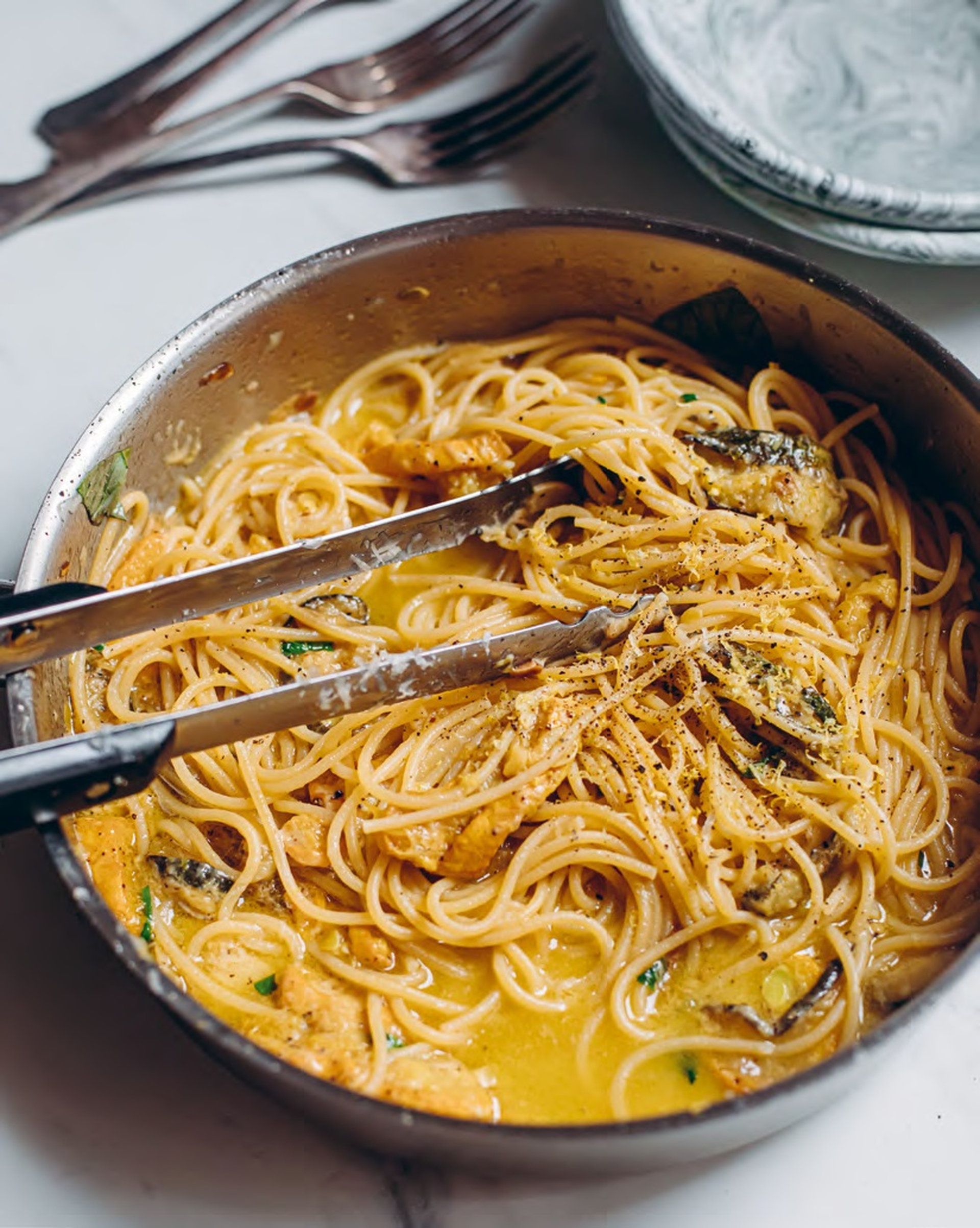 pasta al limón result