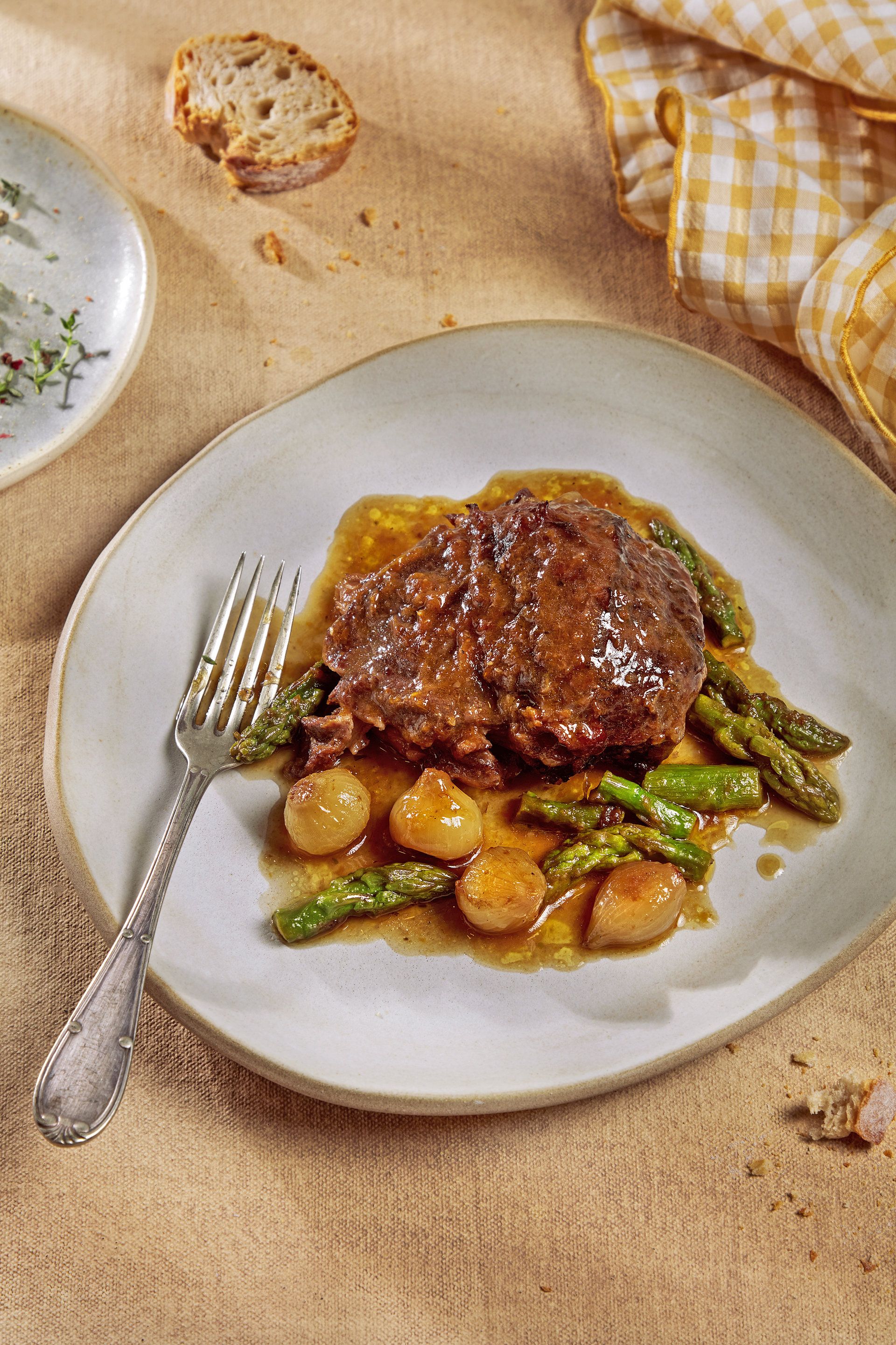 Galtes de porc al forn