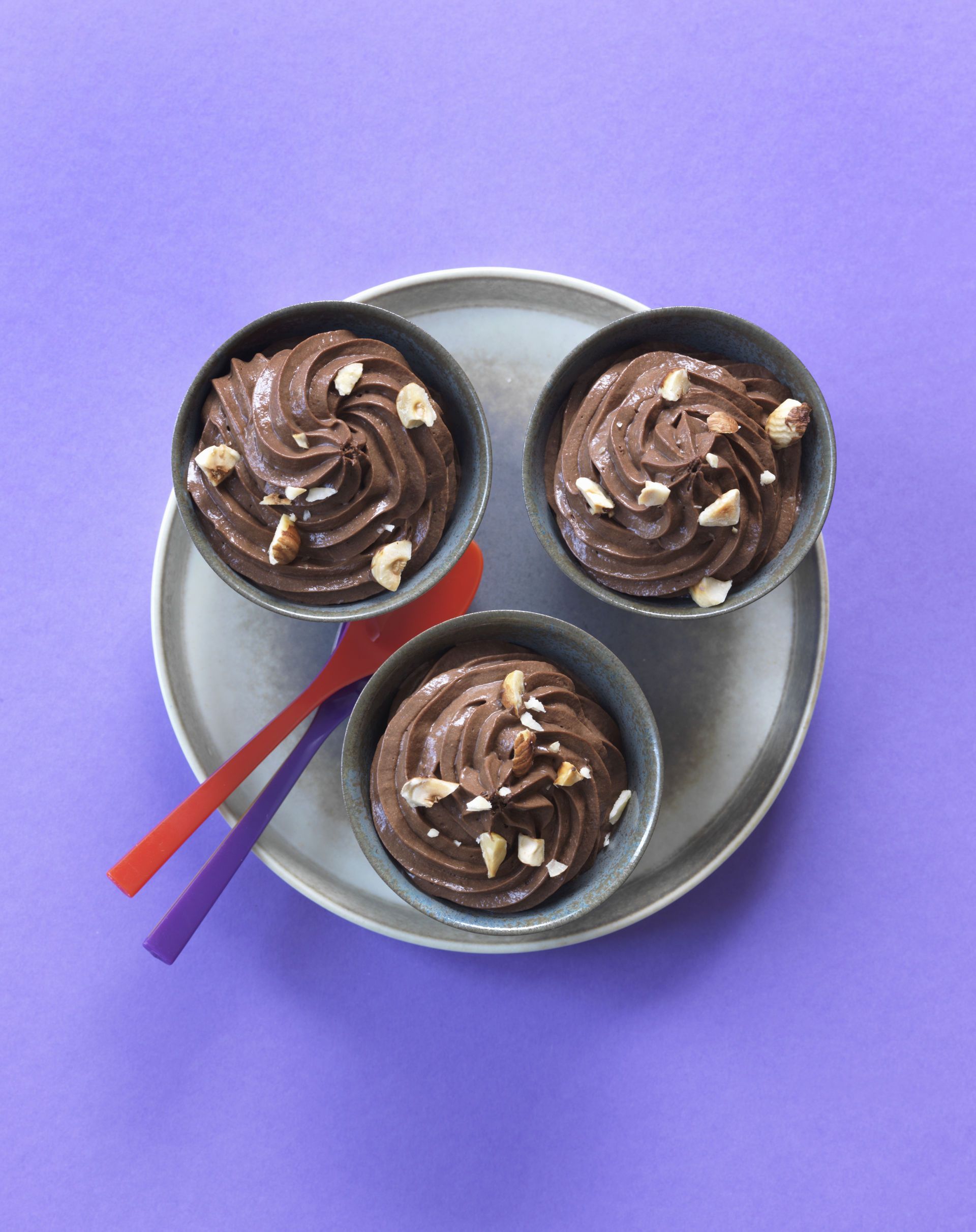 Mousse de xocolata amb ou i nata