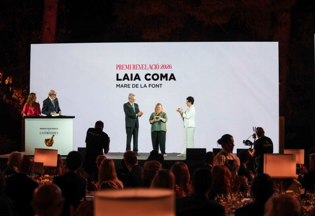 Laia Coma, cuinera del restaurant Mare de la Font, guardonada amb el Premi Revelació.