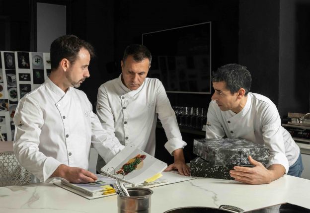 Eduard Xatruch, Oriol Castro i Mateu Casañas. @ Joan Valera