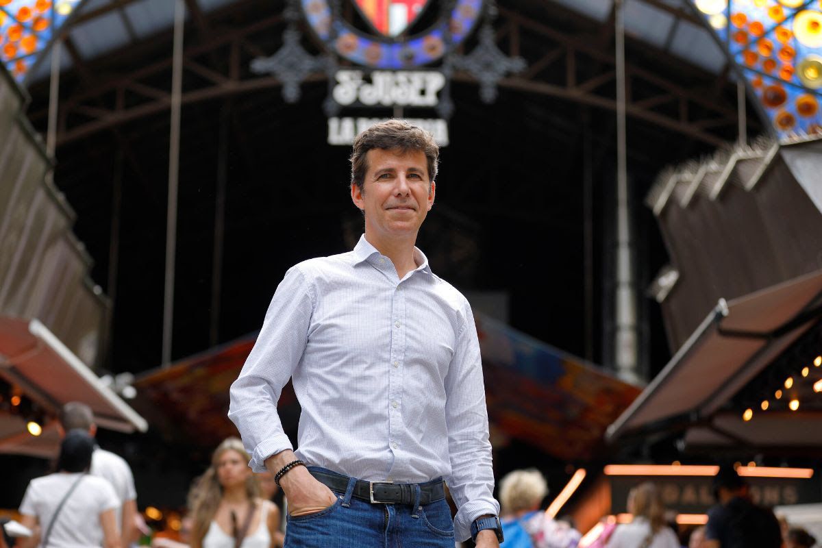 Jordi Mas com a nou president de la Boqueria Jordi Mas com a nou president de la Boqueria