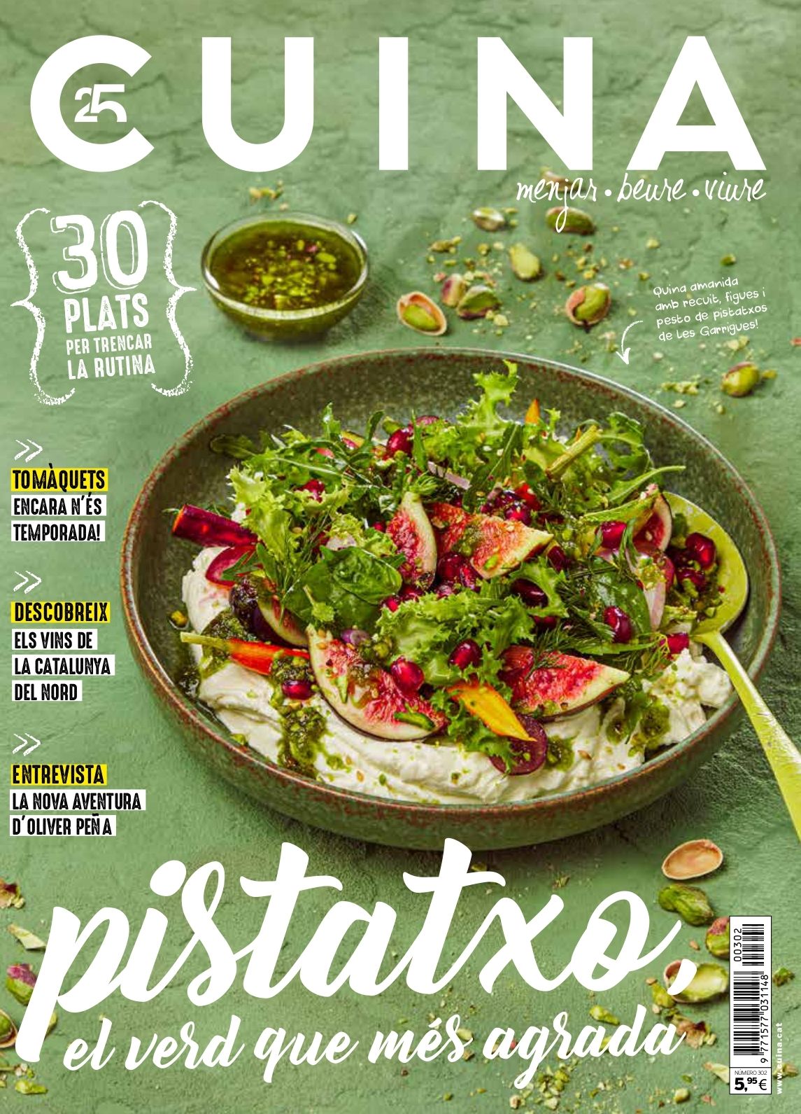 Portada del número 302 del CUINA