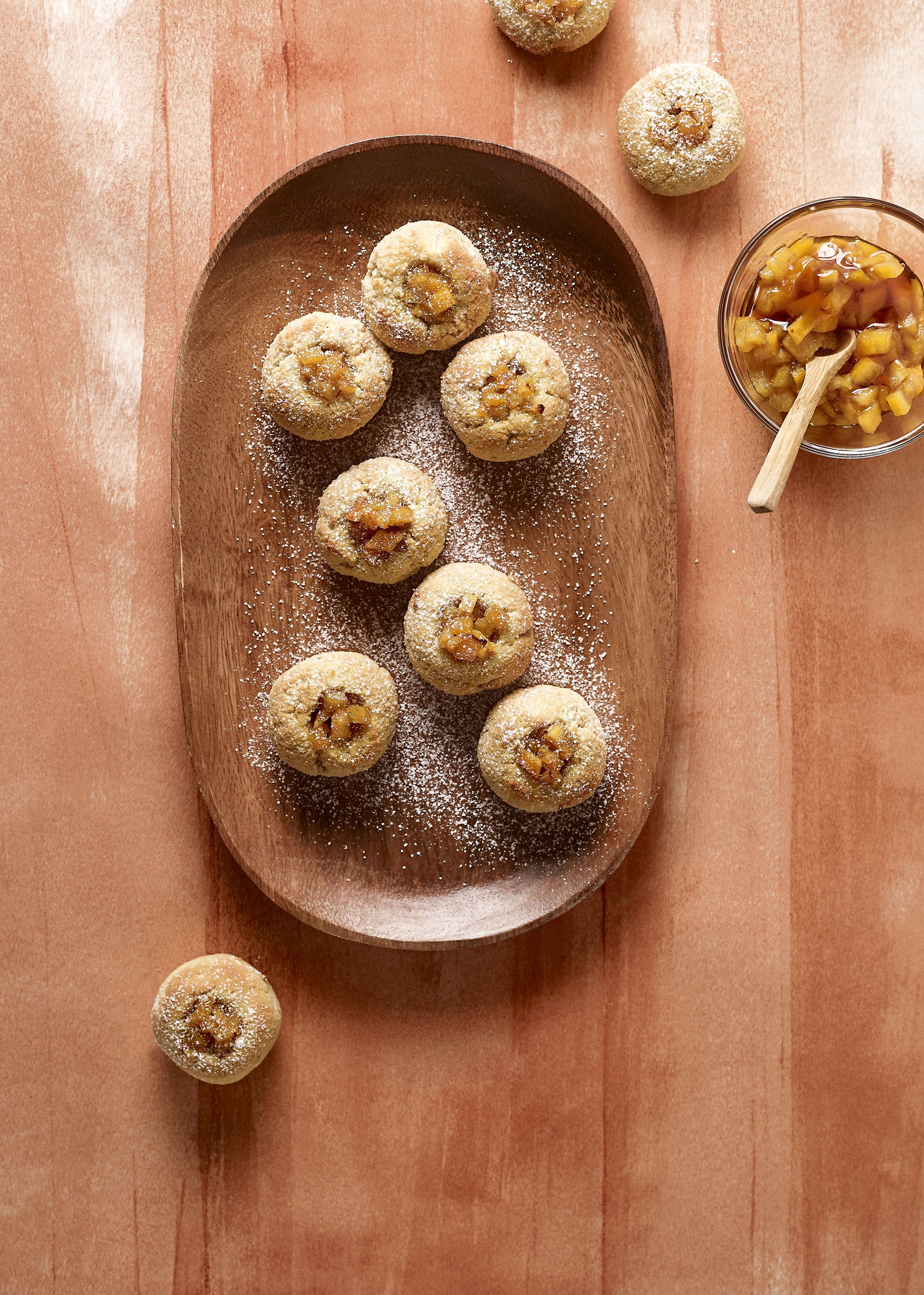 Panellets de mandarina Panellets de mandarina