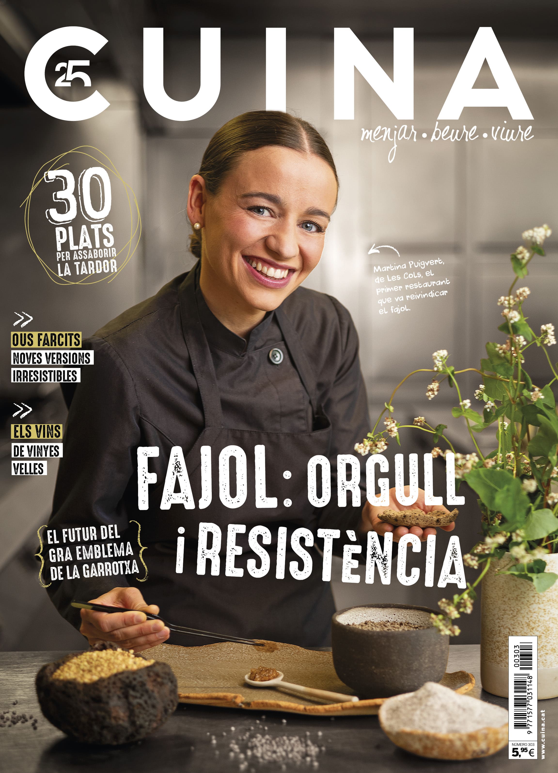 Portada del número 303 del CUINA