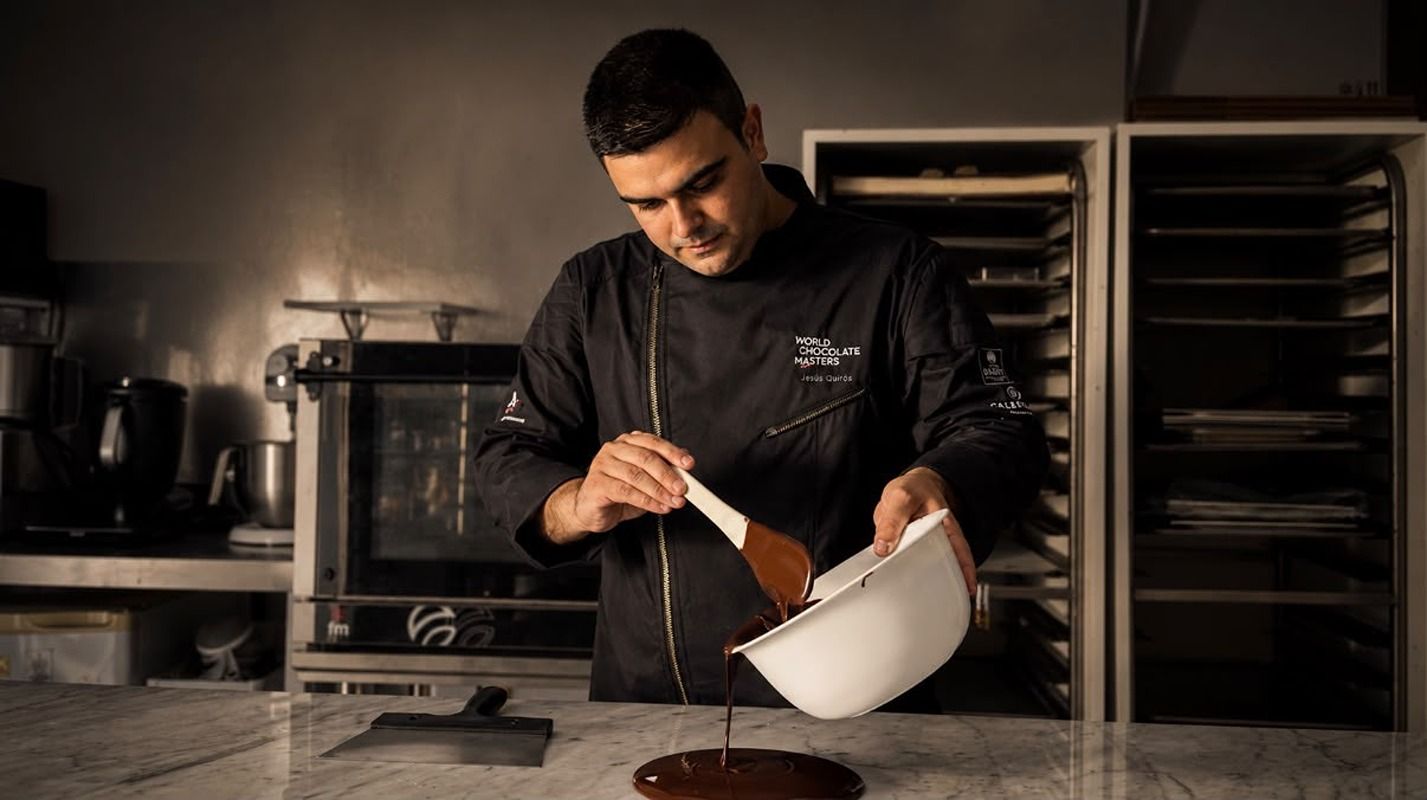 Jesús Quirós,  guanyador de l’eliminatòria estatal del World Chocolate Masters (WCM)