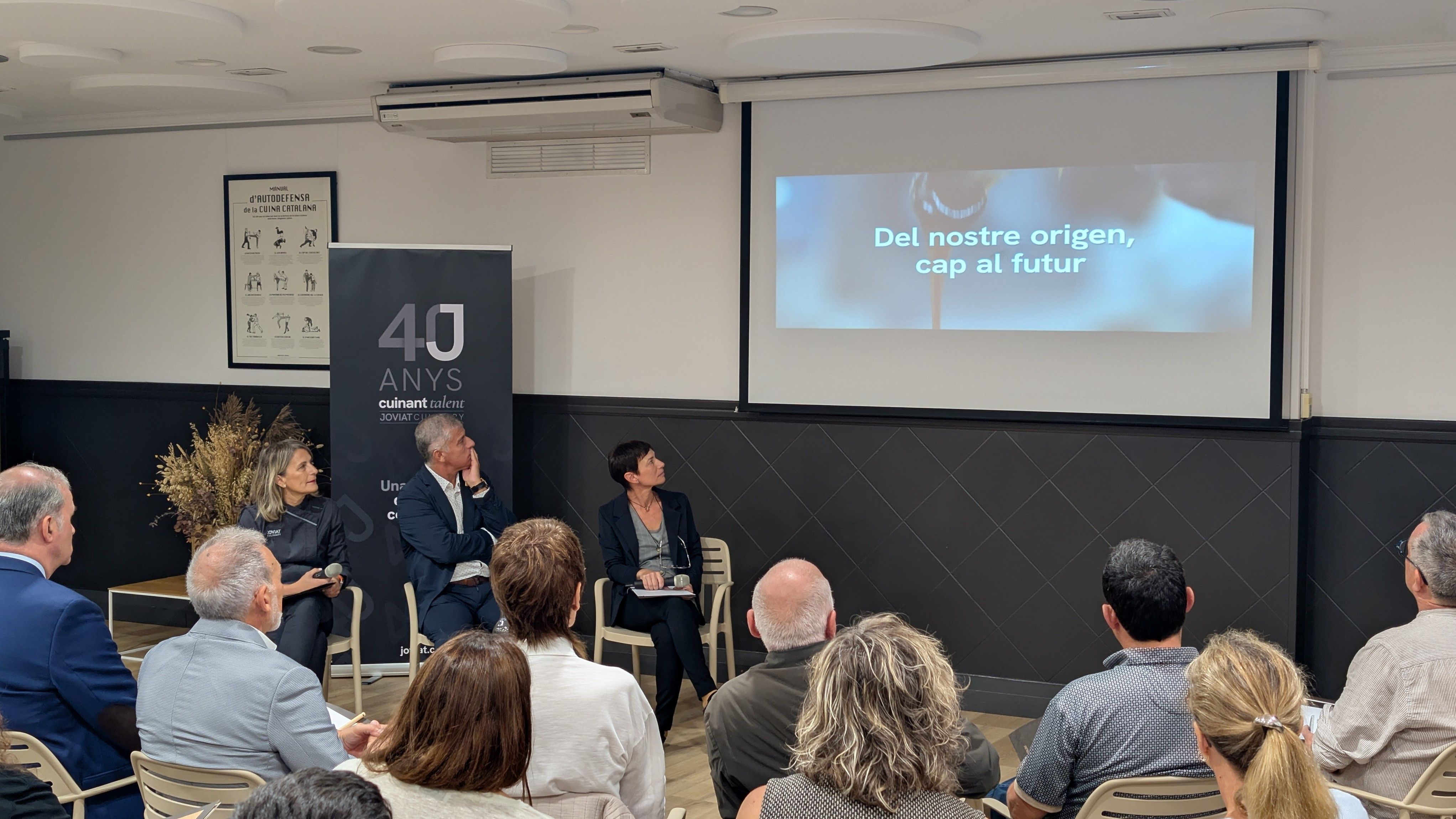 Presentació dle programa d'activitats per al 40è aniversari de JOVIAT Culinary