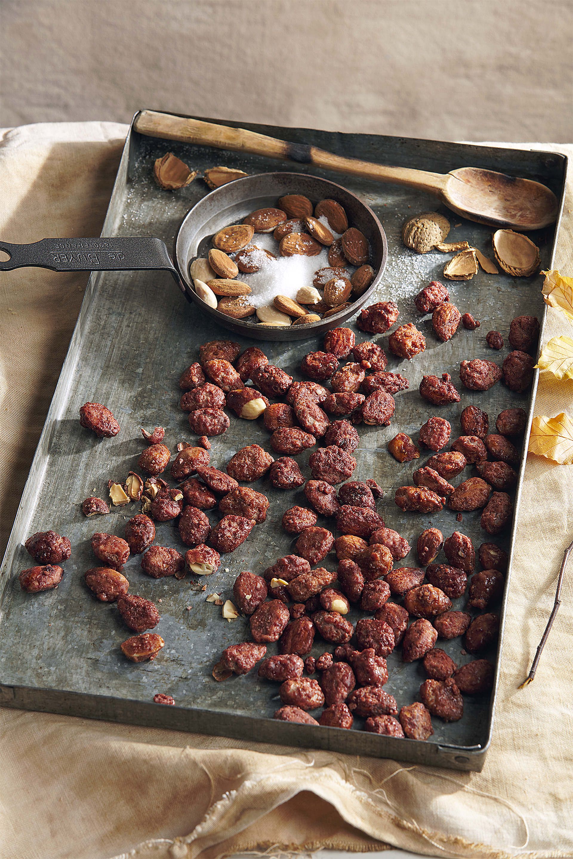 Almendras garrapiñadas