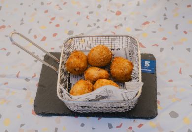 Croqueta de pernil de Crocks Croqueta de pernil de Crocks