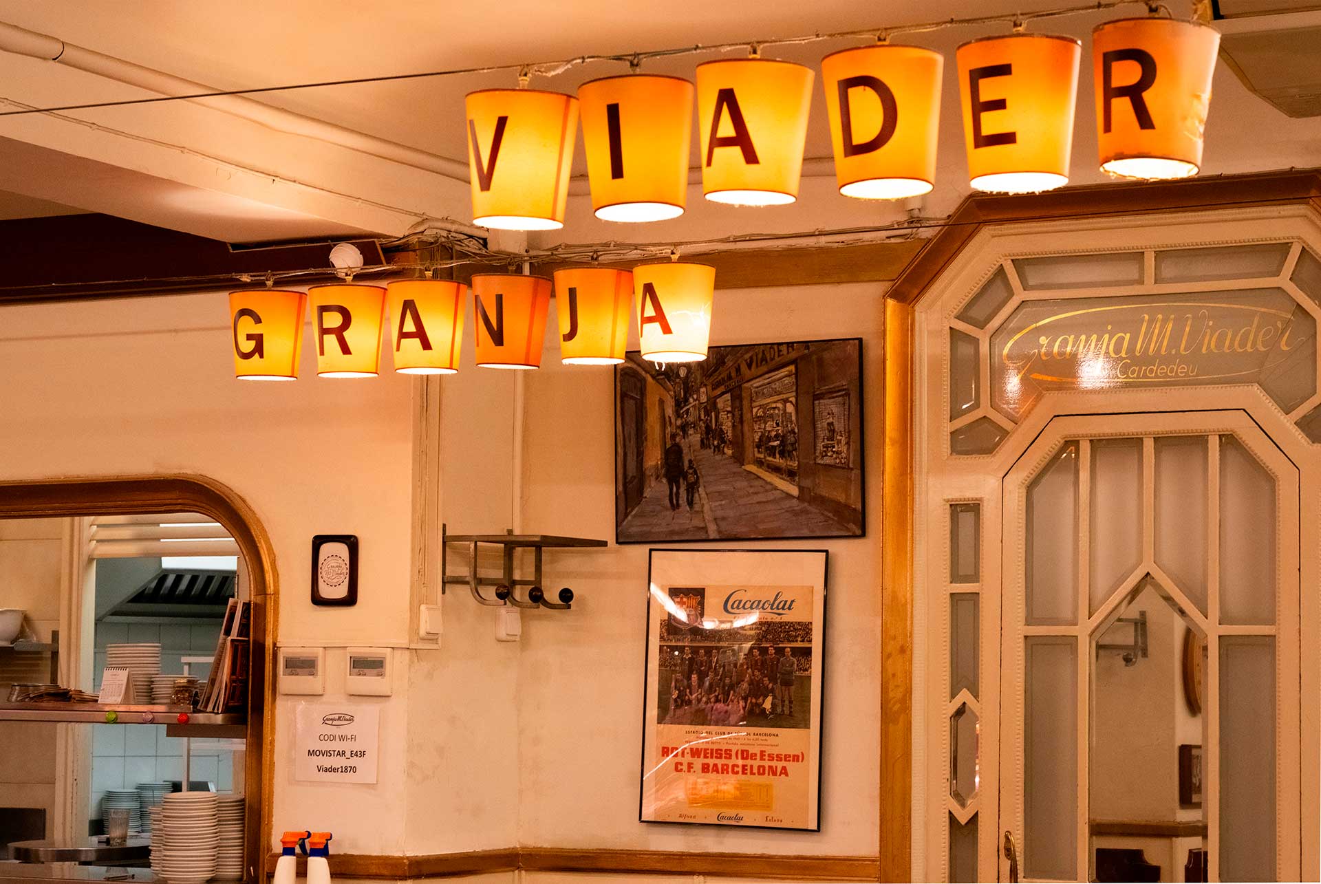 Interior de Granja Viader