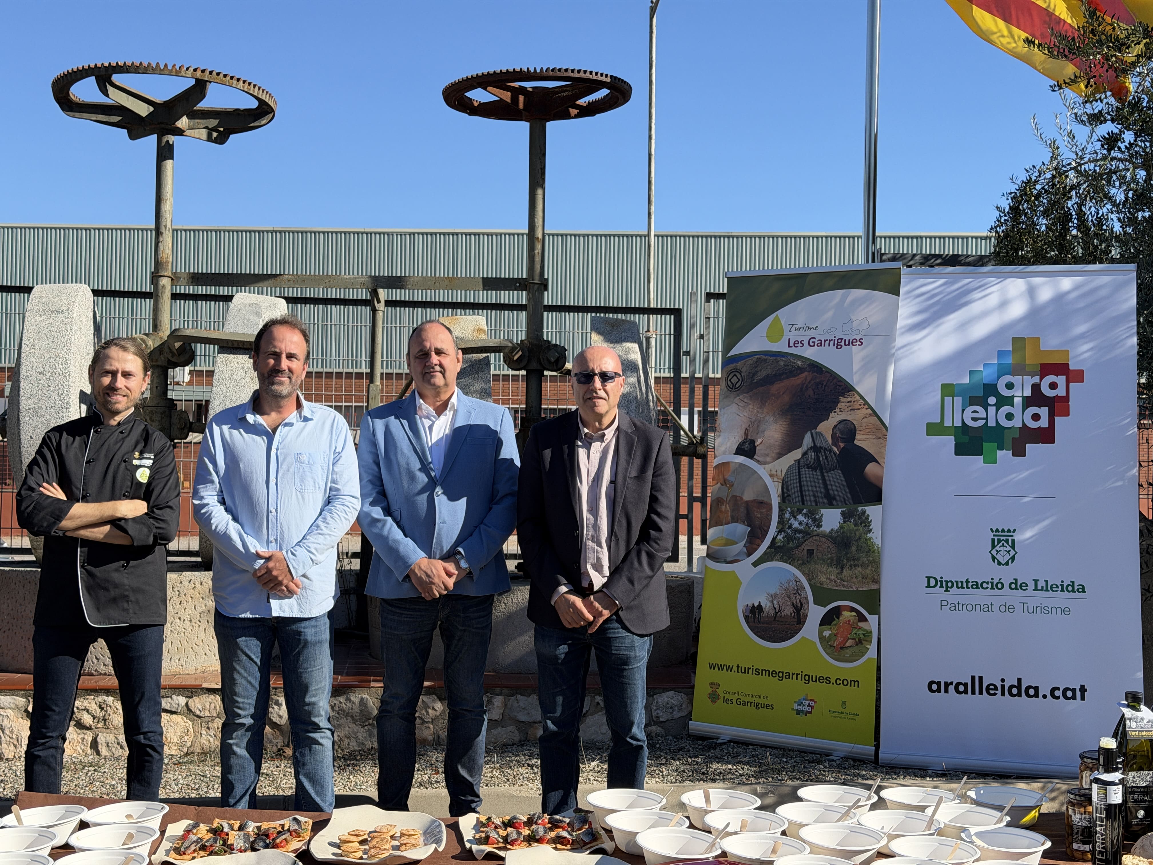 Presentació oficial de la Mostra Gastronòmica de les Garrigues Presentació oficial de la Mostra Gastronòmica de les Garrigues