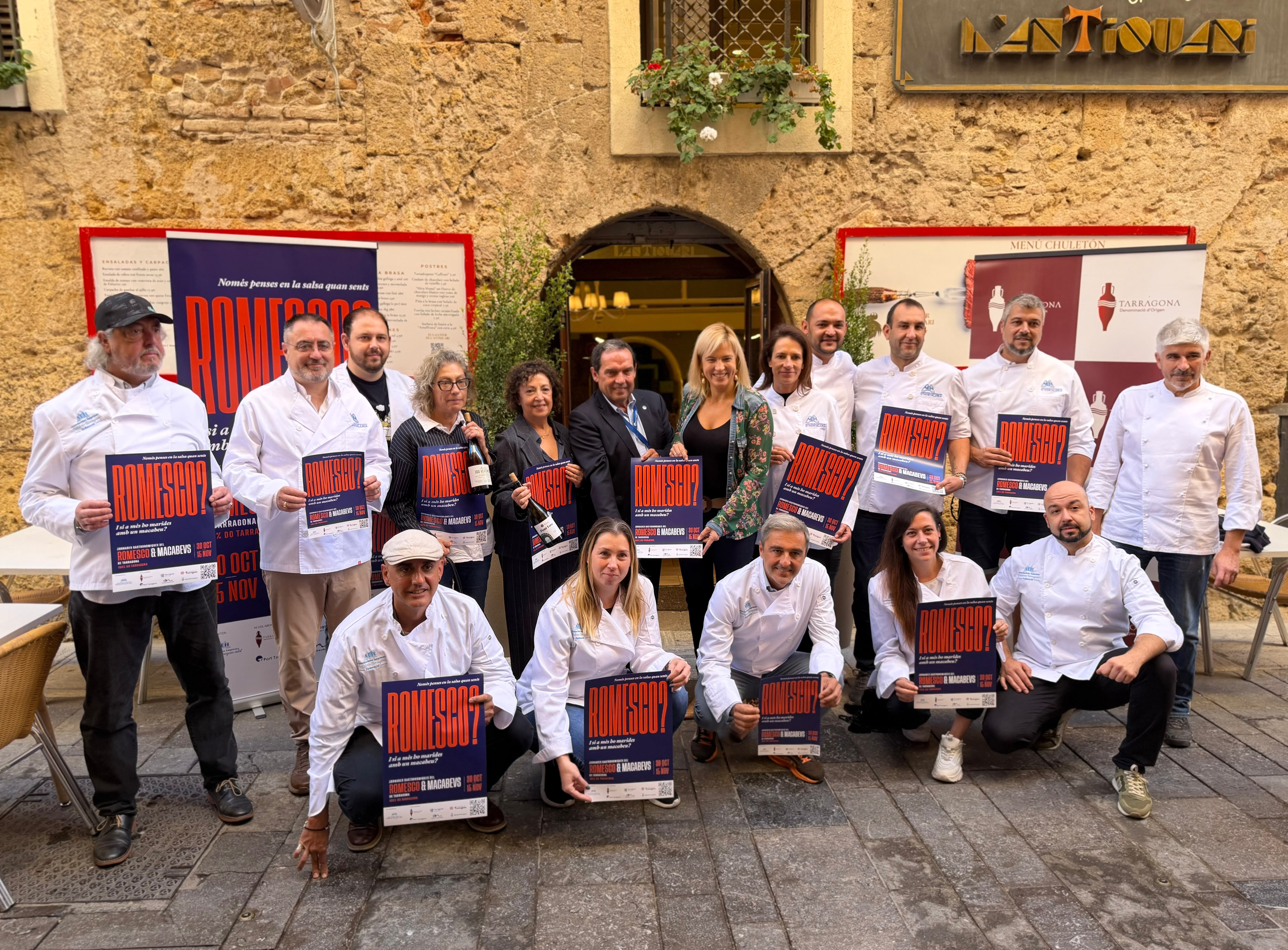 Presentació de les XI Jornades Gastronòmiques Romesco & Macabeus Presentació de les XI Jornades Gastronòmiques Romesco & Macabeus