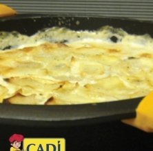Gratinado de patatas y setas