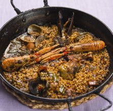 Paella mar i muntanya