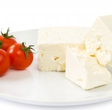 Formatge feta i tomàquets