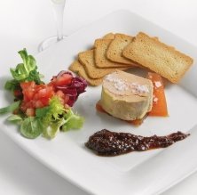 Foie gras semicuit