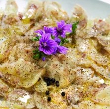 Carpaccio de peus de porc