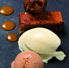Texturas de chocolate