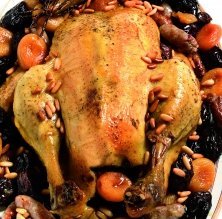 Pollo de Nadal al horno