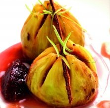 Figues rostides amb pedro ximenes