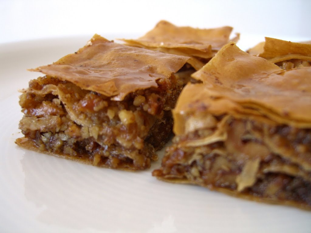 Baklava de nueces