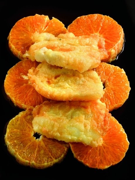 Bacalao con naranja