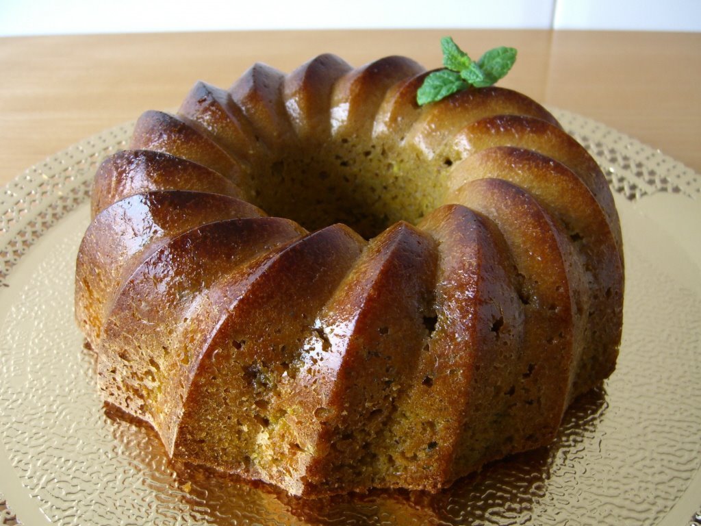 Cake de zanahoria y pistachos