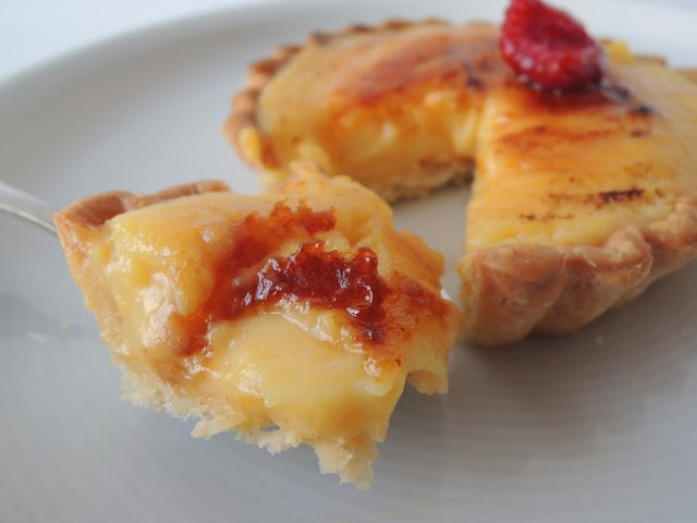 Cazoletas de crema catalana