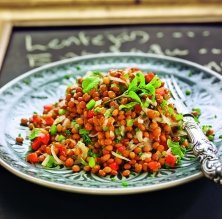 Ensalada de lentejas