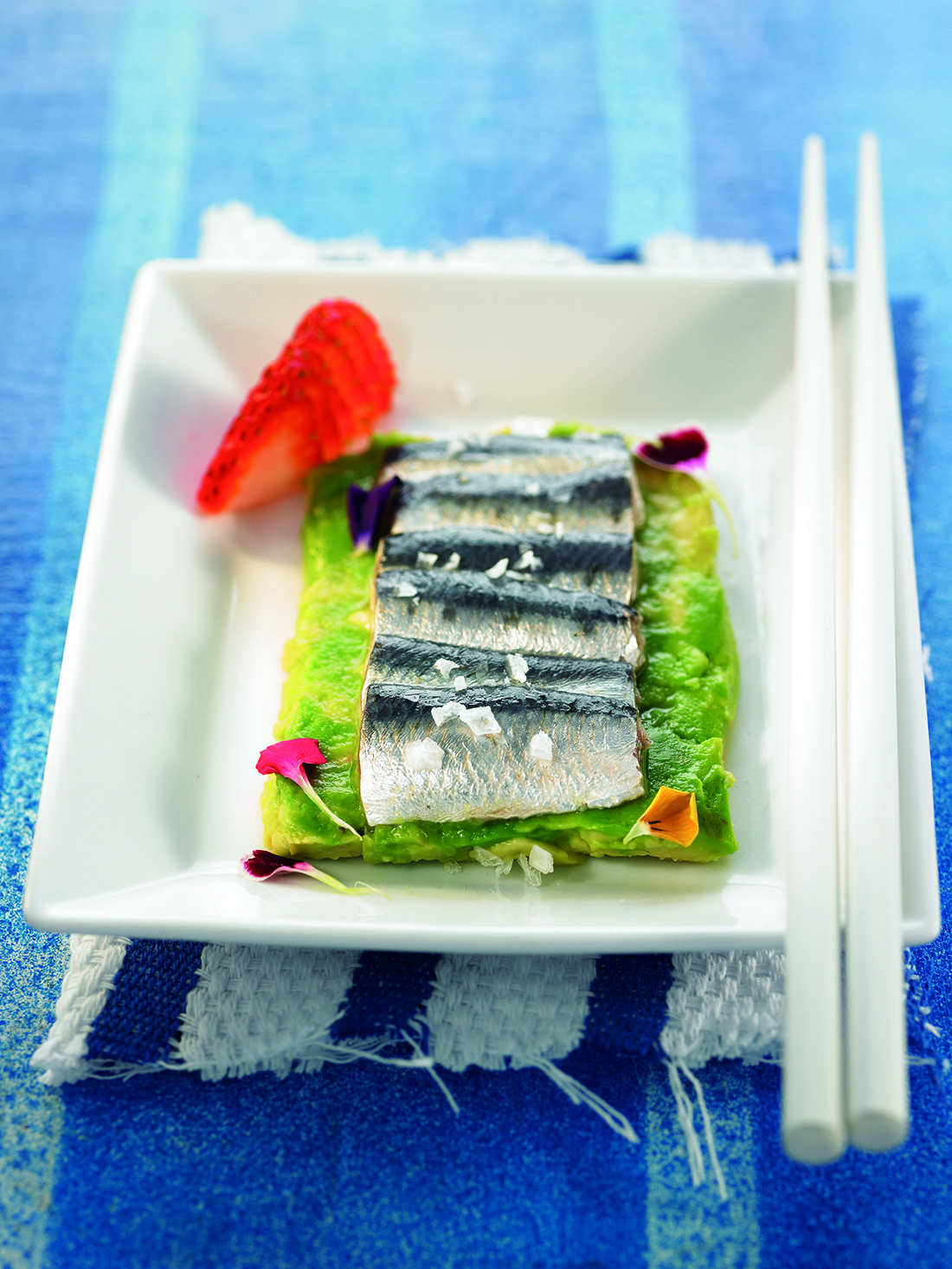 Sardinas marinades con tres sabores