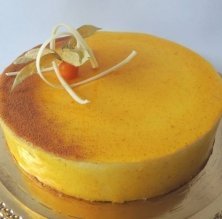 'Mousse' de crema catalana