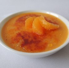 'Crème brûlée' de moniato y mandarina / Gemma Clofent
