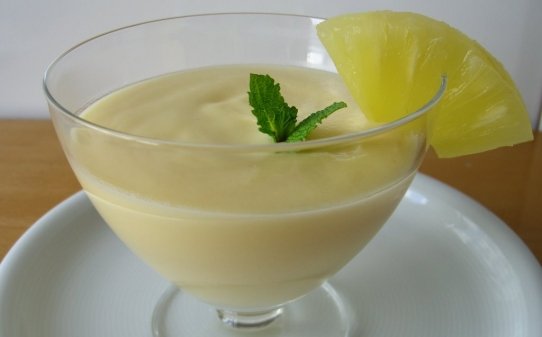 Natillas de piña