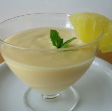 Natillas de piña